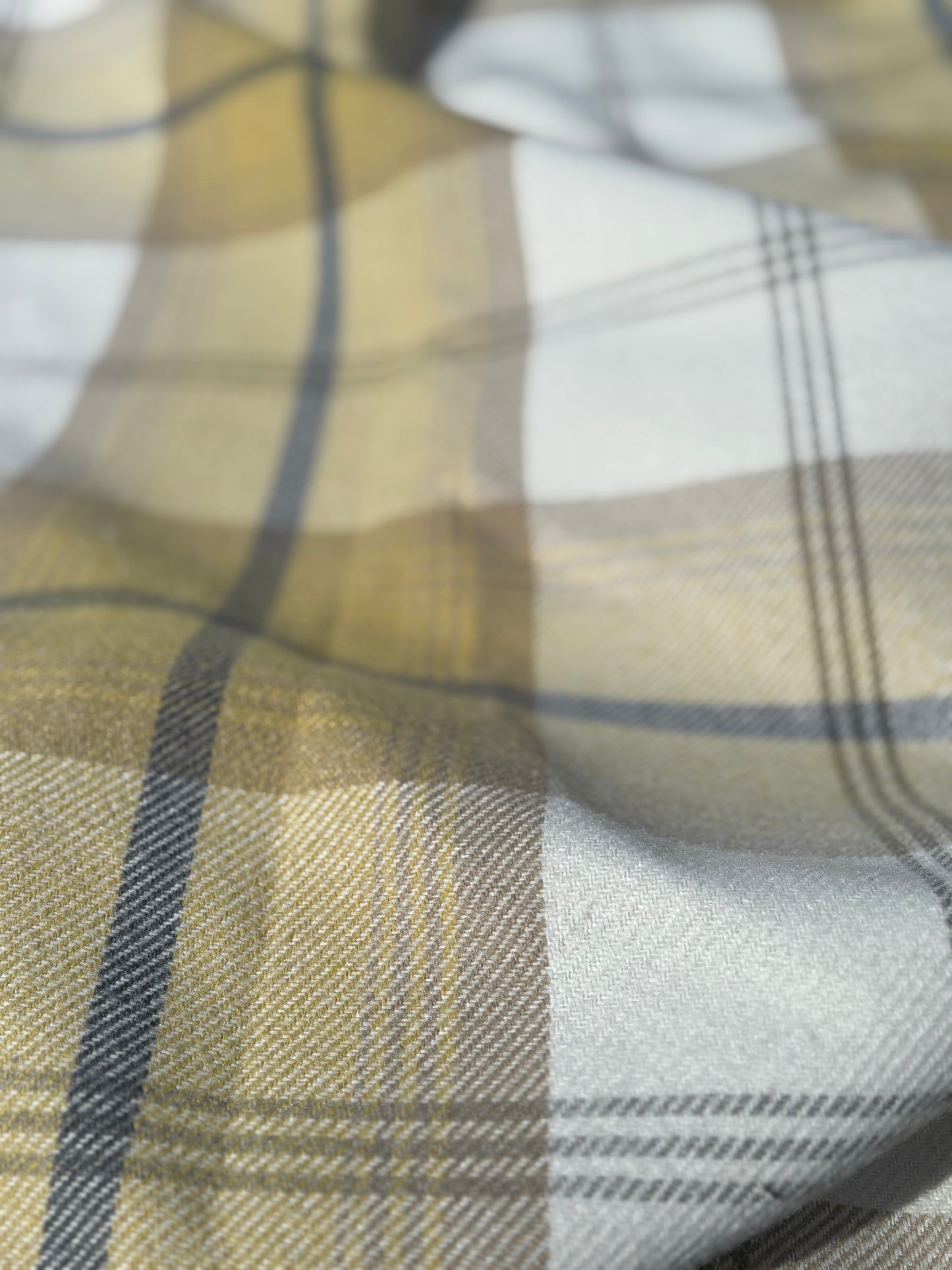 Sunfade Check Tweed Tartan Alignment Stick Cover