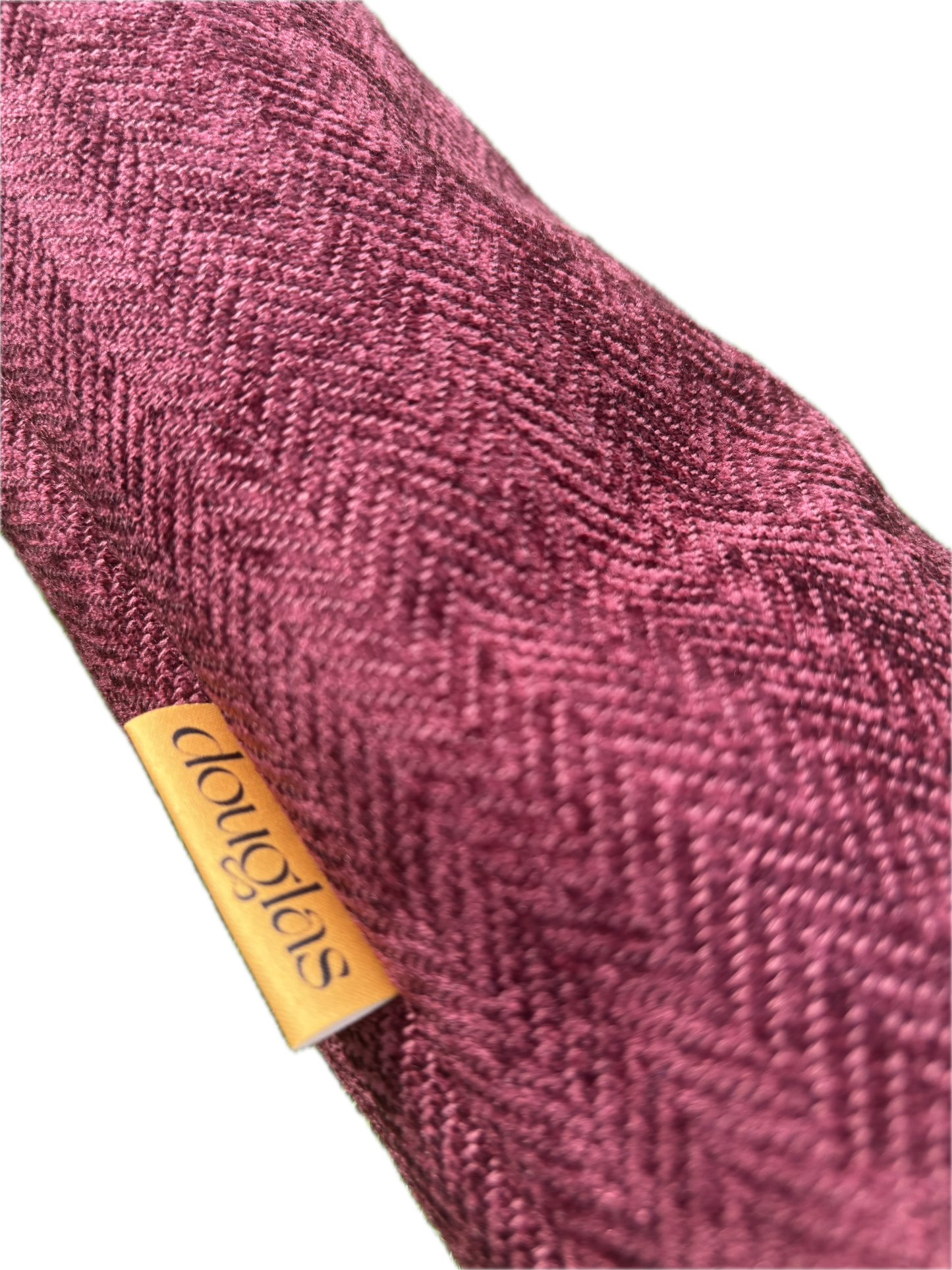 Maroon Herringbone Tweed Headcover
