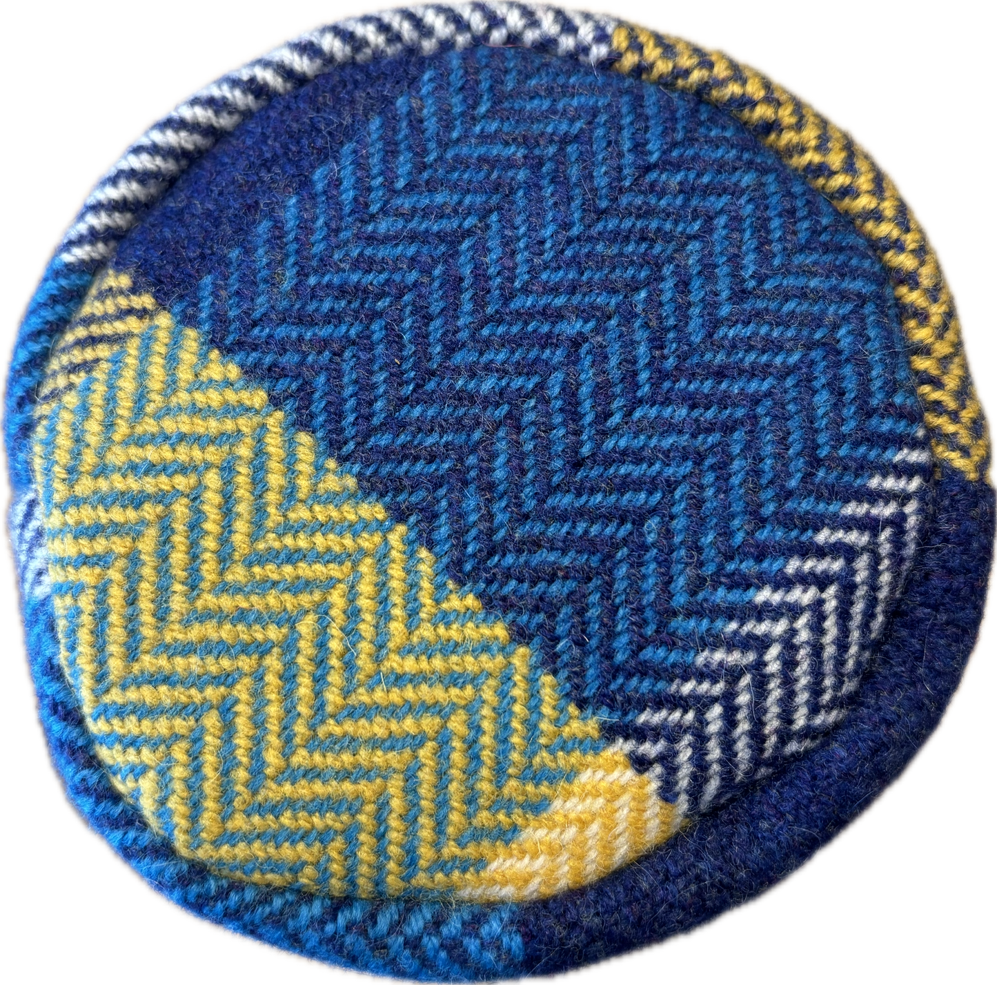 Herringbone Check Tweed Headcover