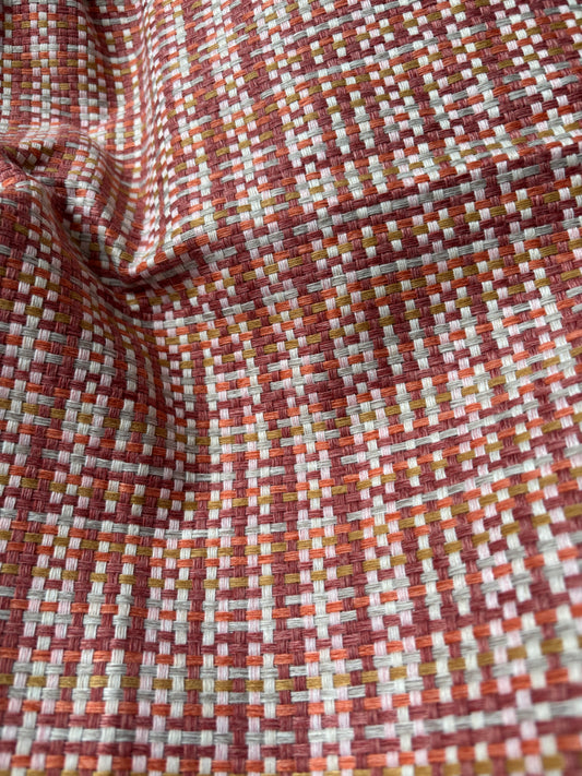 Orange Basket Weave Tweed Headcover