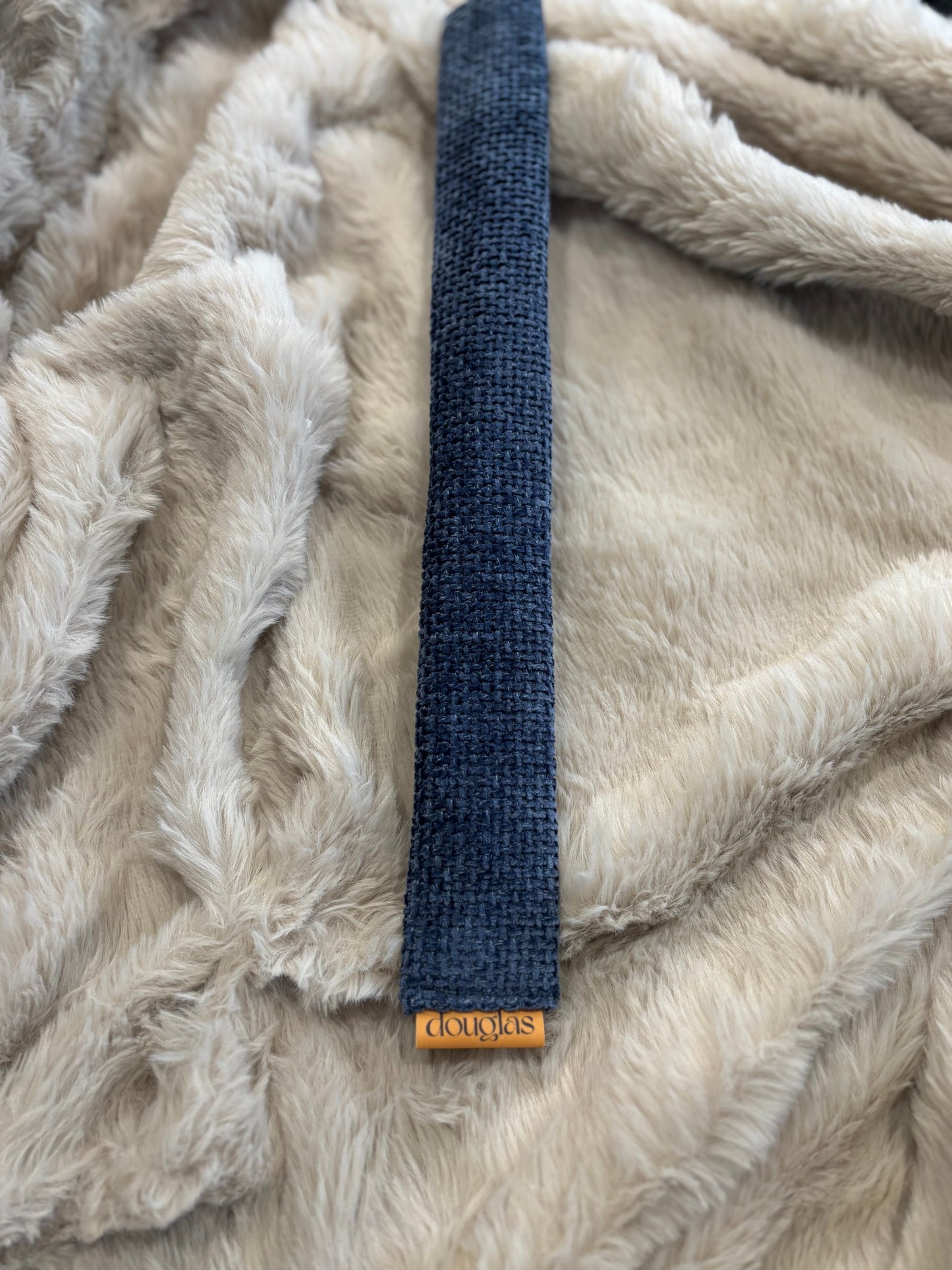 Blue Tweed Alignment Stick Cover