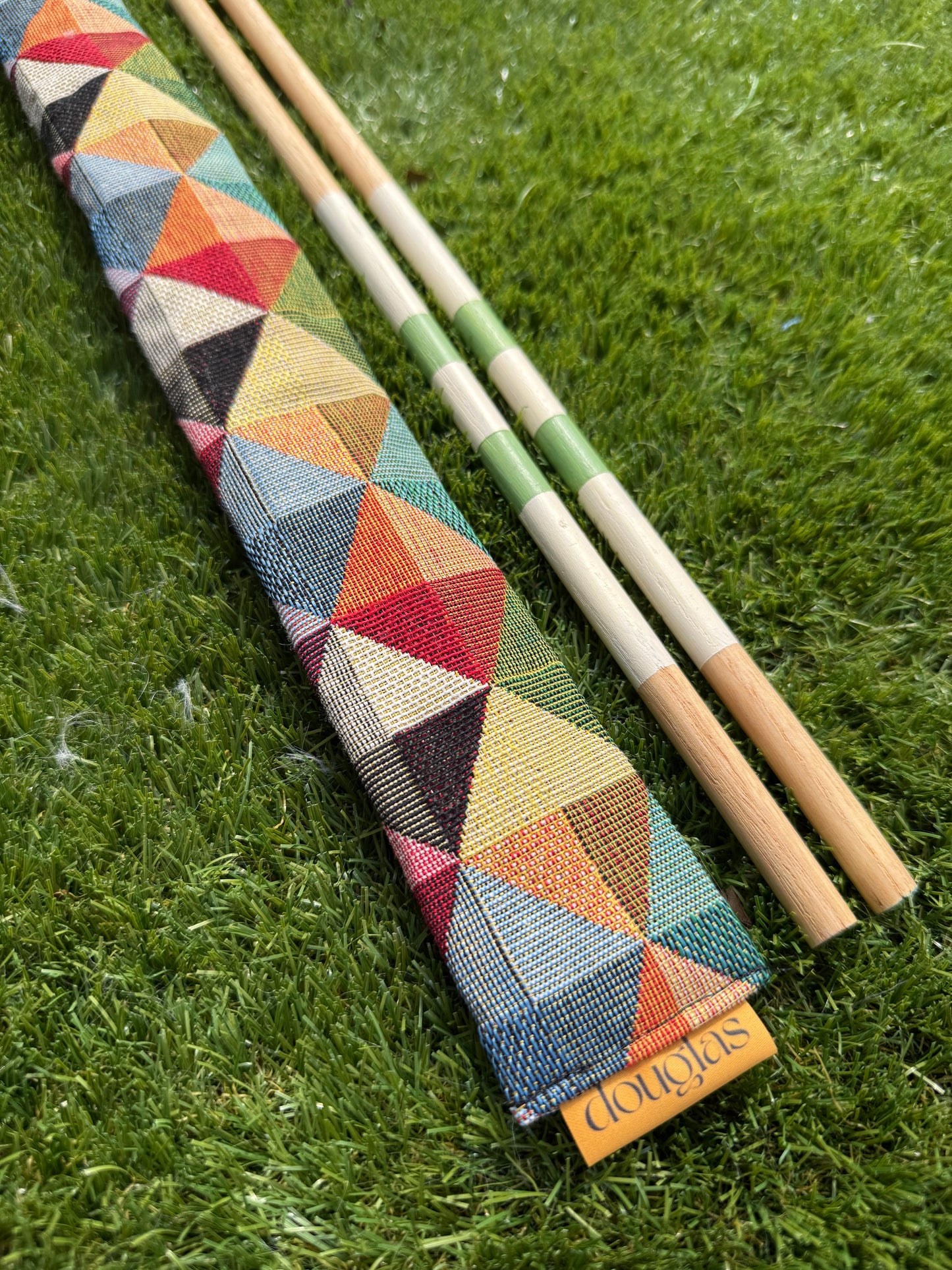 Geometric Multicoloured Alignment Stick Cover