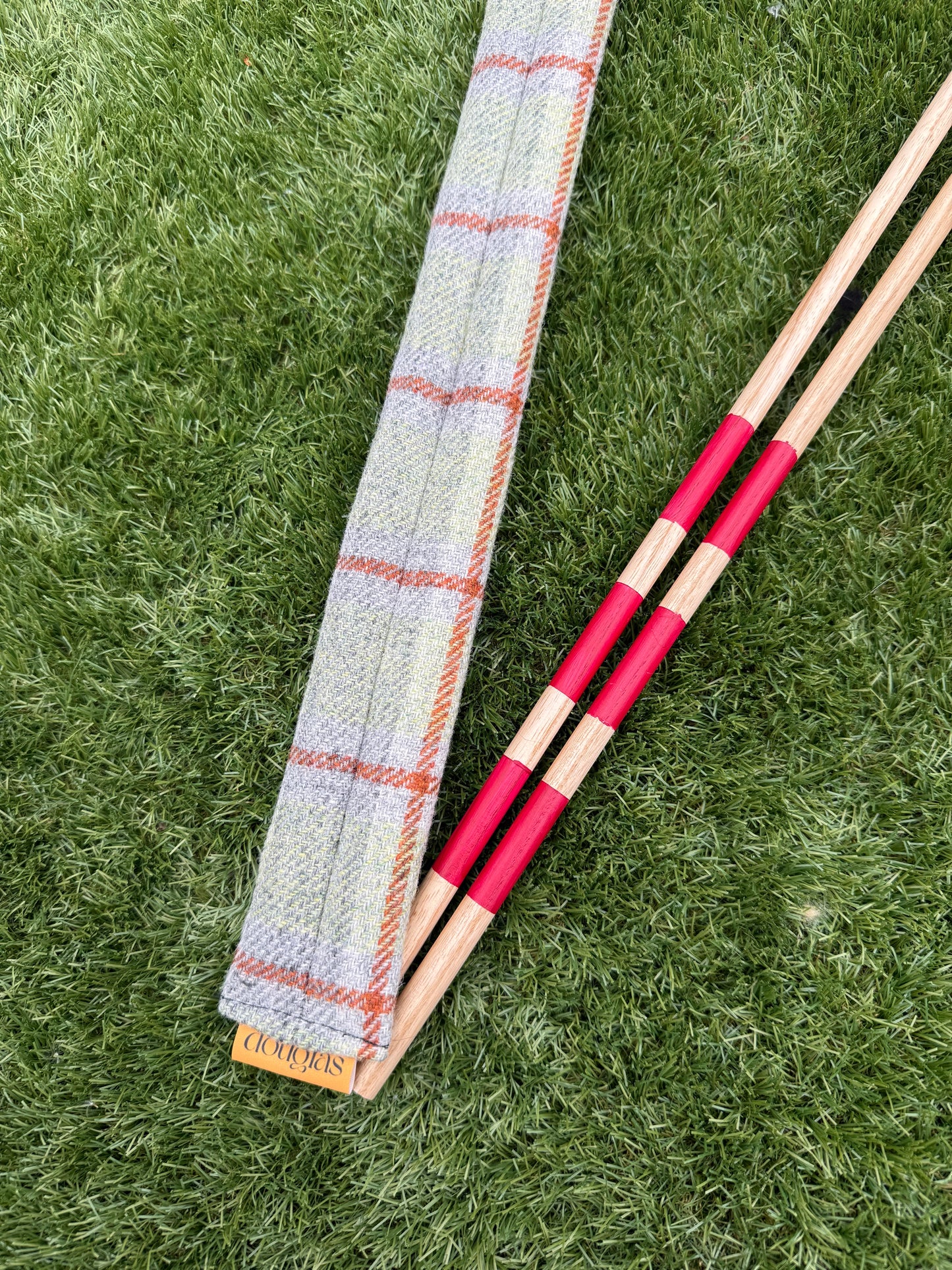 Aurora Tweed Tartan Alignment Stick Cover