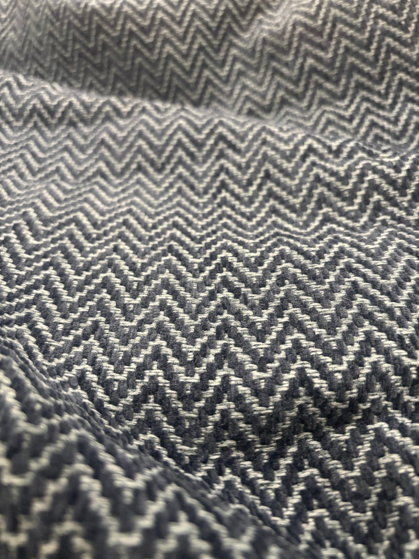 Blue Herringbone Headcover