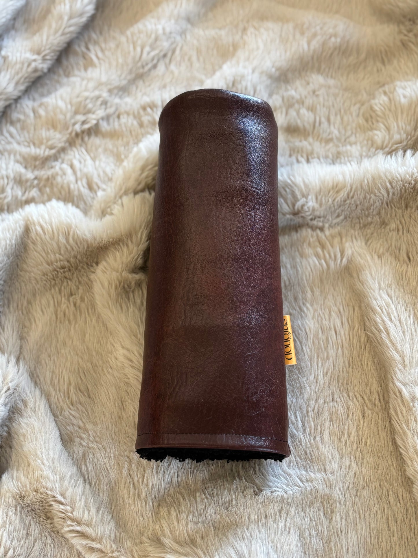 Chestnut Brown Faux Leather Headcover