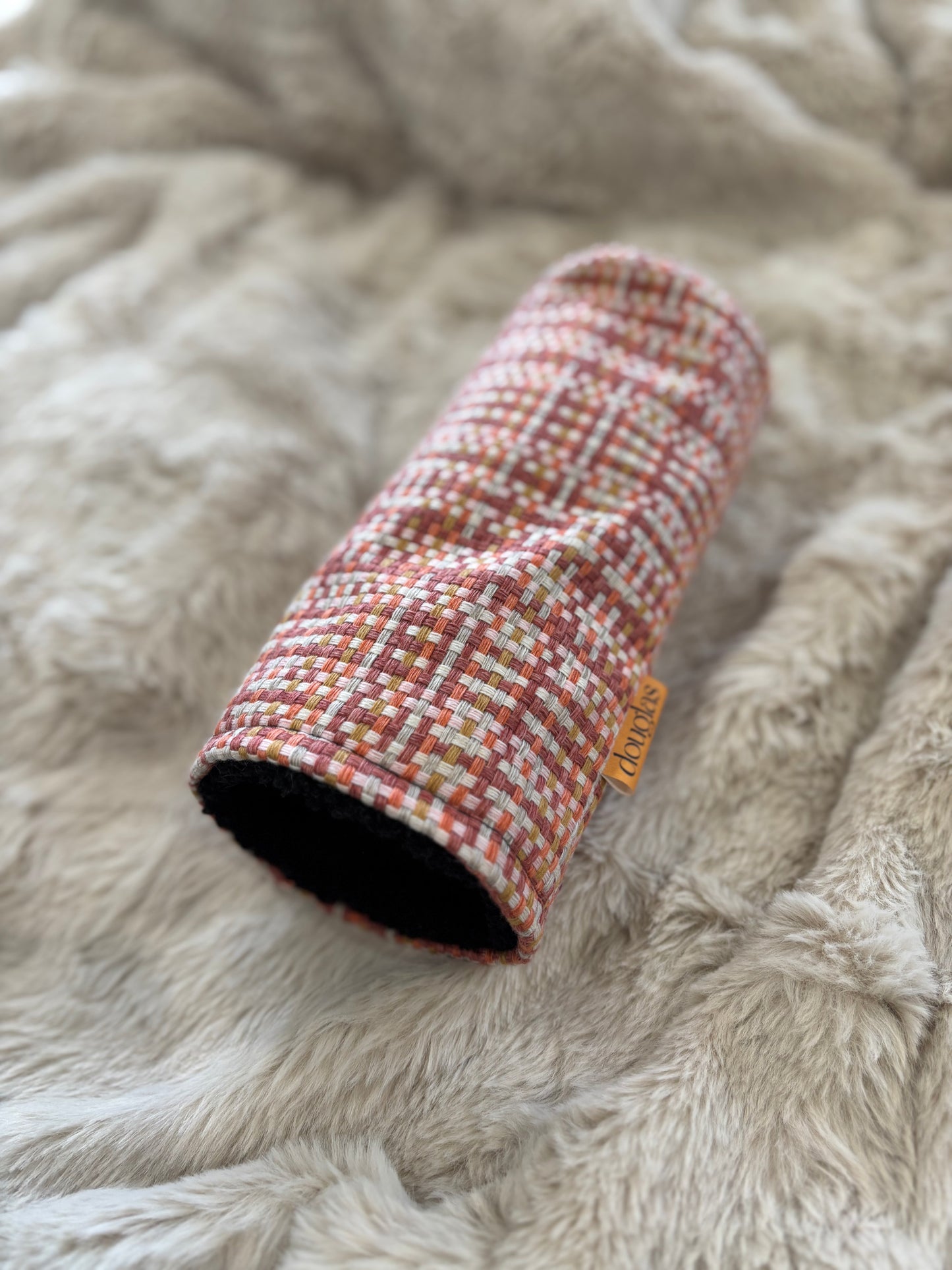 Orange Basket Weave Tweed Headcover