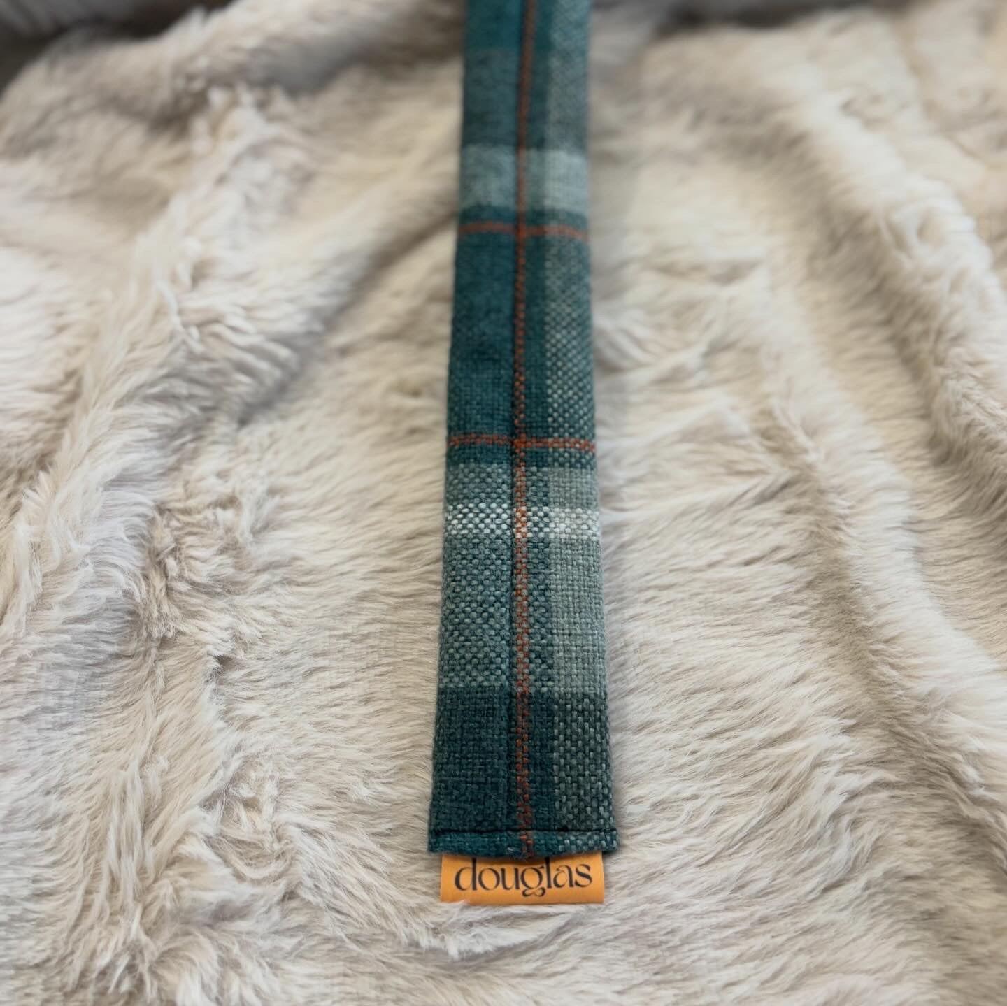 Green Tartan Alignment Stick Cover