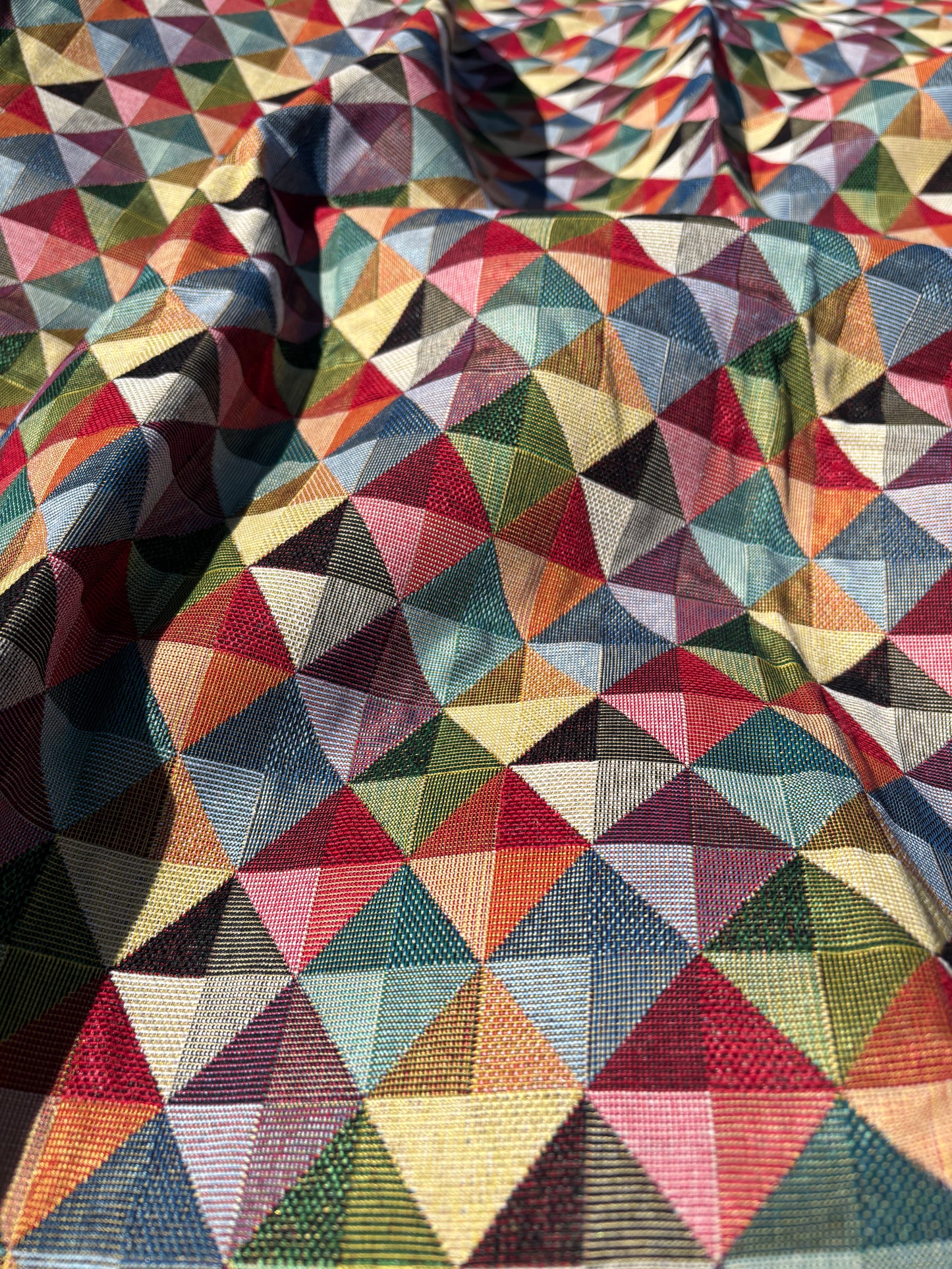 Geometric Multicoloured Headcover