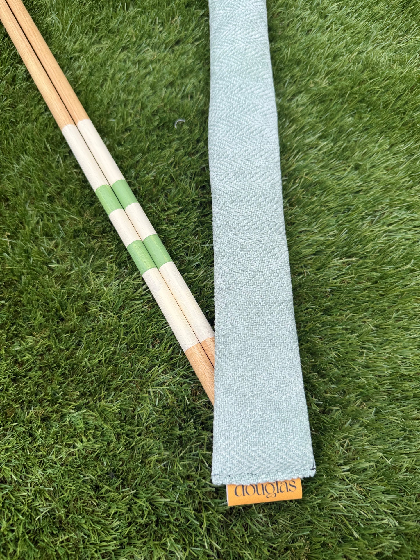 Sage Green Tweed Alignment Stick Cover