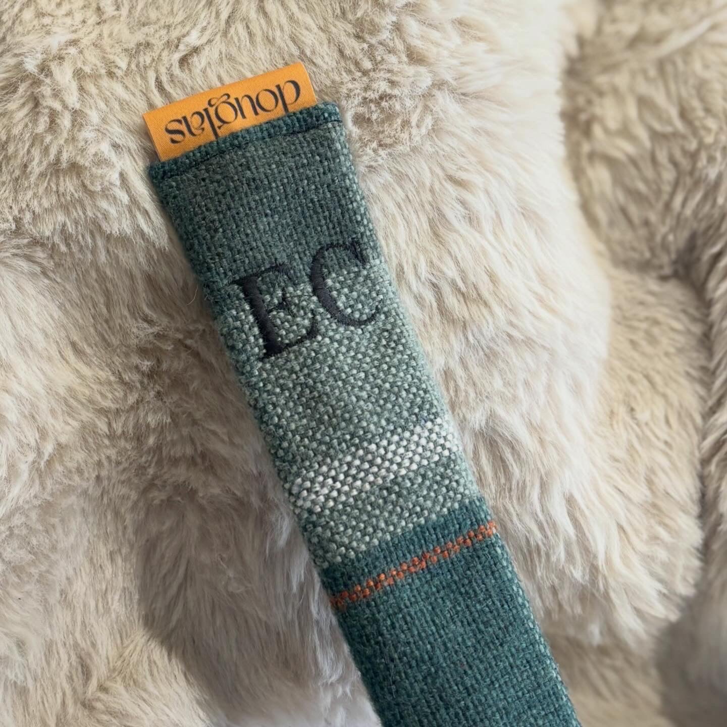 Green Tartan Alignment Stick Cover