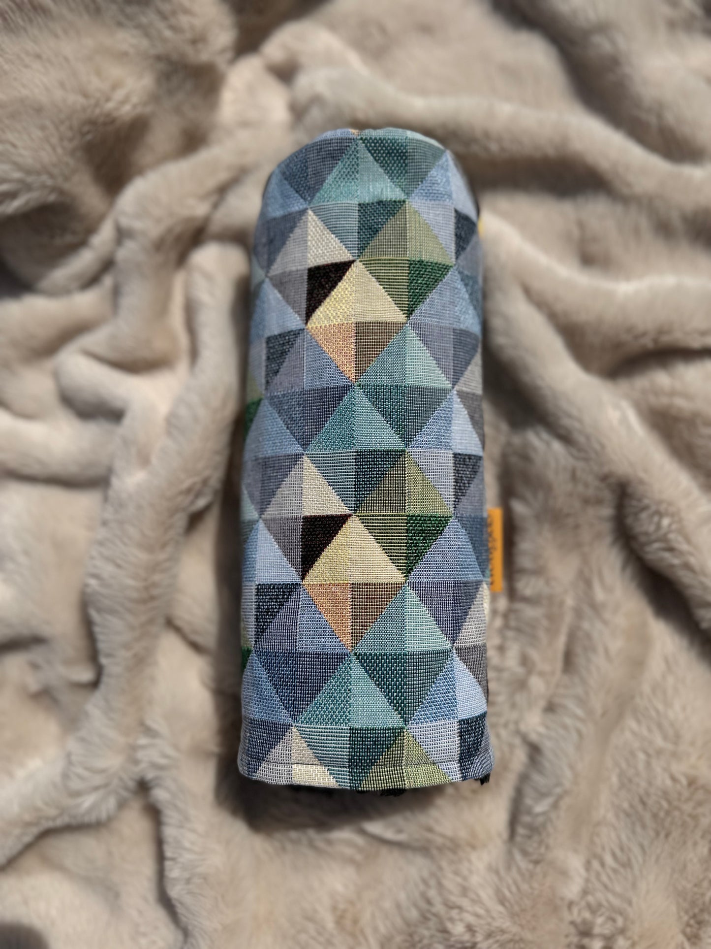 Geometric Blue Headcover