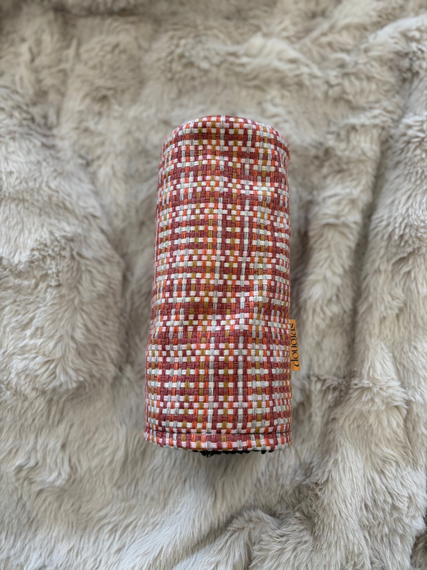 Orange Basket Weave Tweed Headcover