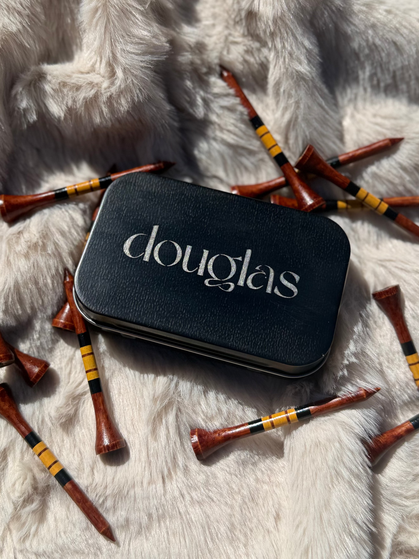 Douglas Refillable Tin & Tees