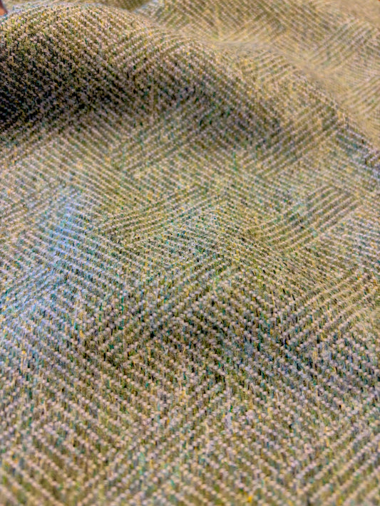 Sage Green Tweed Geometric Headcover