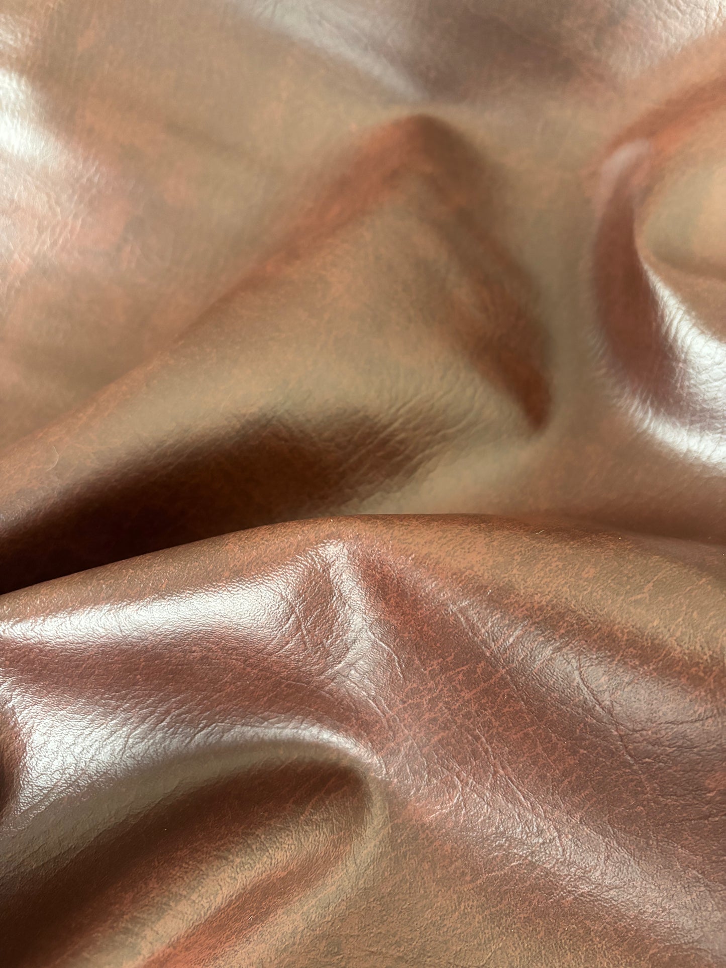 Chestnut Brown Faux Leather Headcover