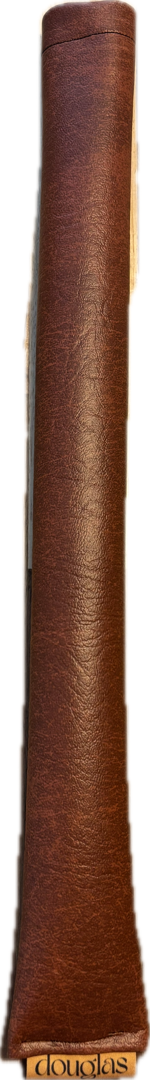 Chestnut Brown Faux Leather Alignment Stick Cover