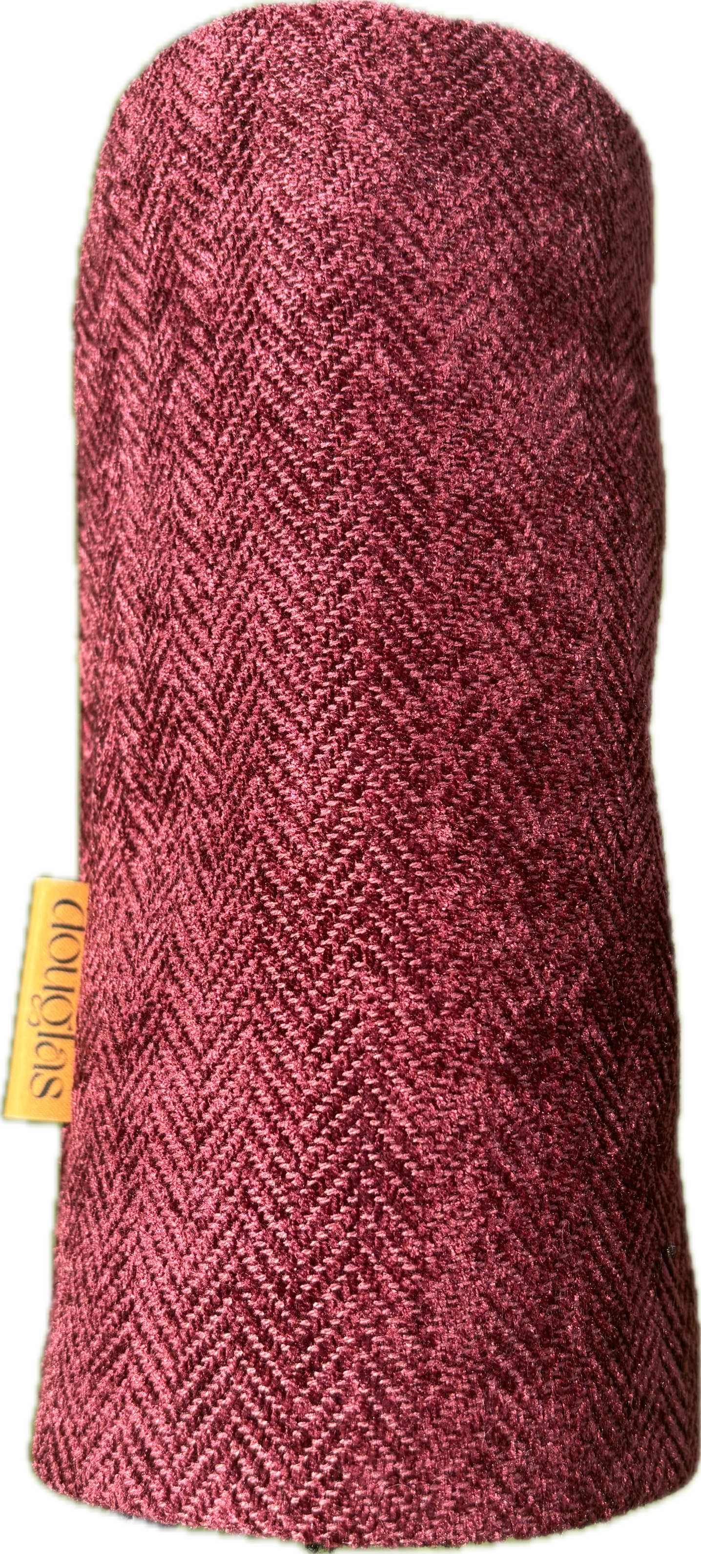 Maroon Herringbone Tweed Headcover