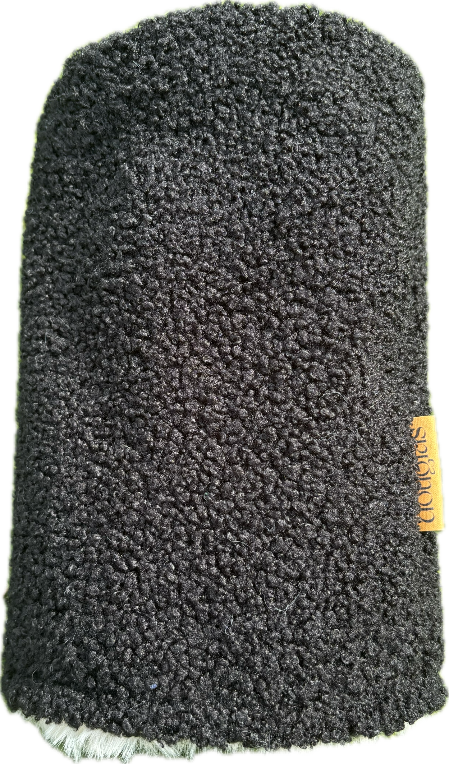 Black Sherpa Fleece Headcover