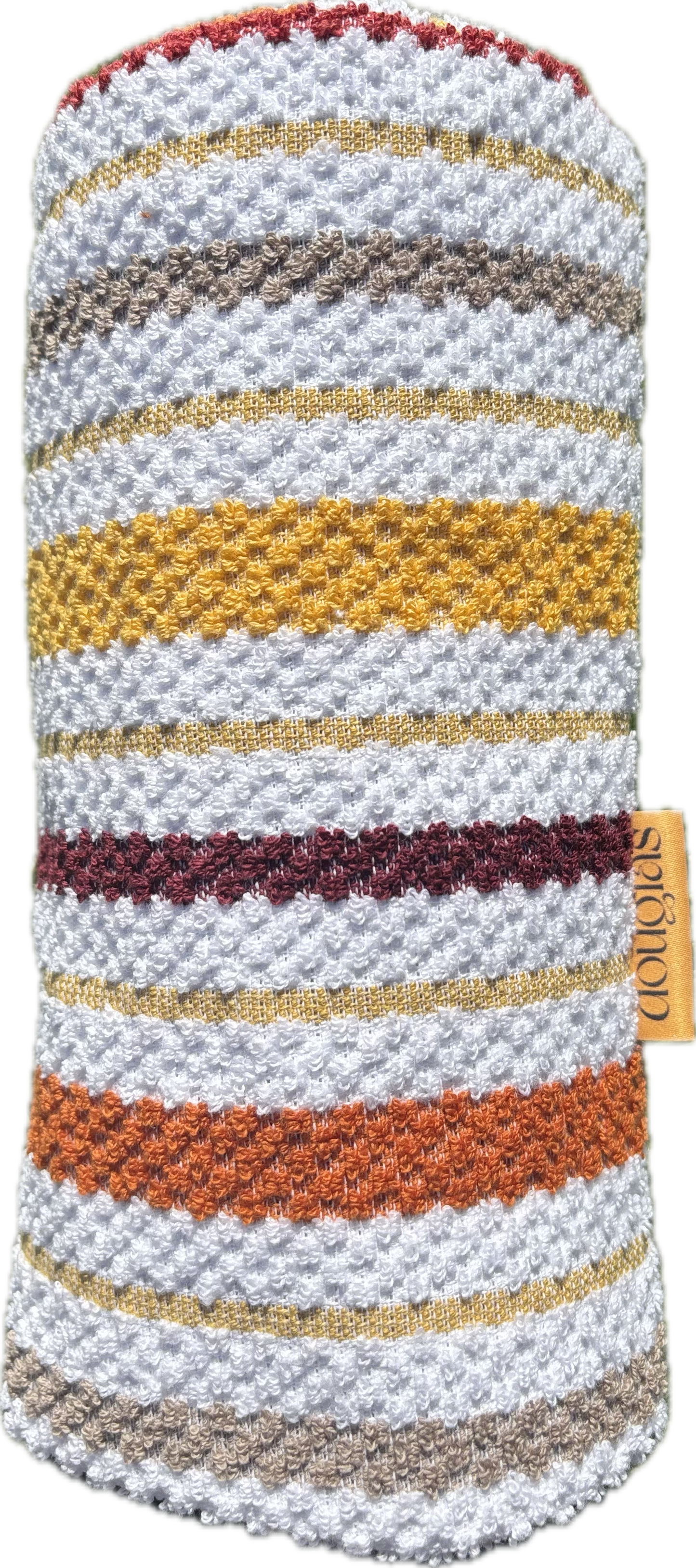 Retro Orange Hoops Headcover