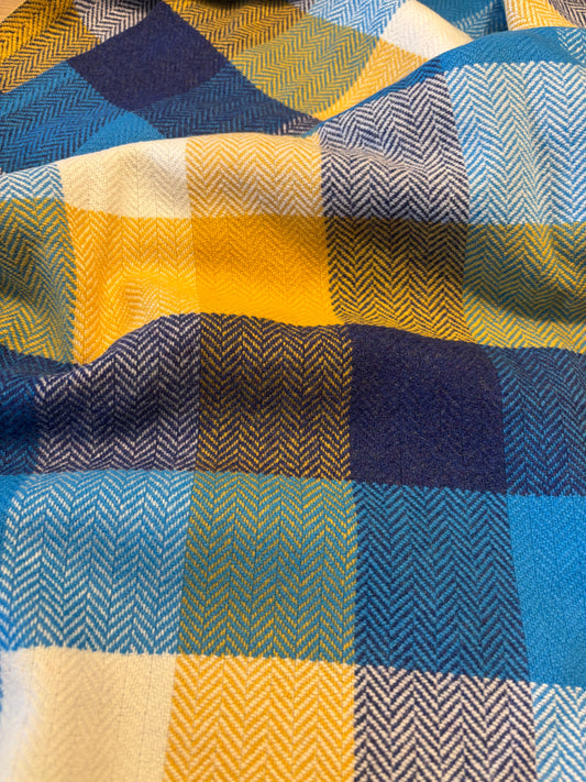 Herringbone Check Tweed Headcover
