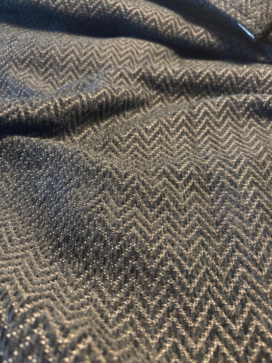 Herringbone Black Tweed Headcover